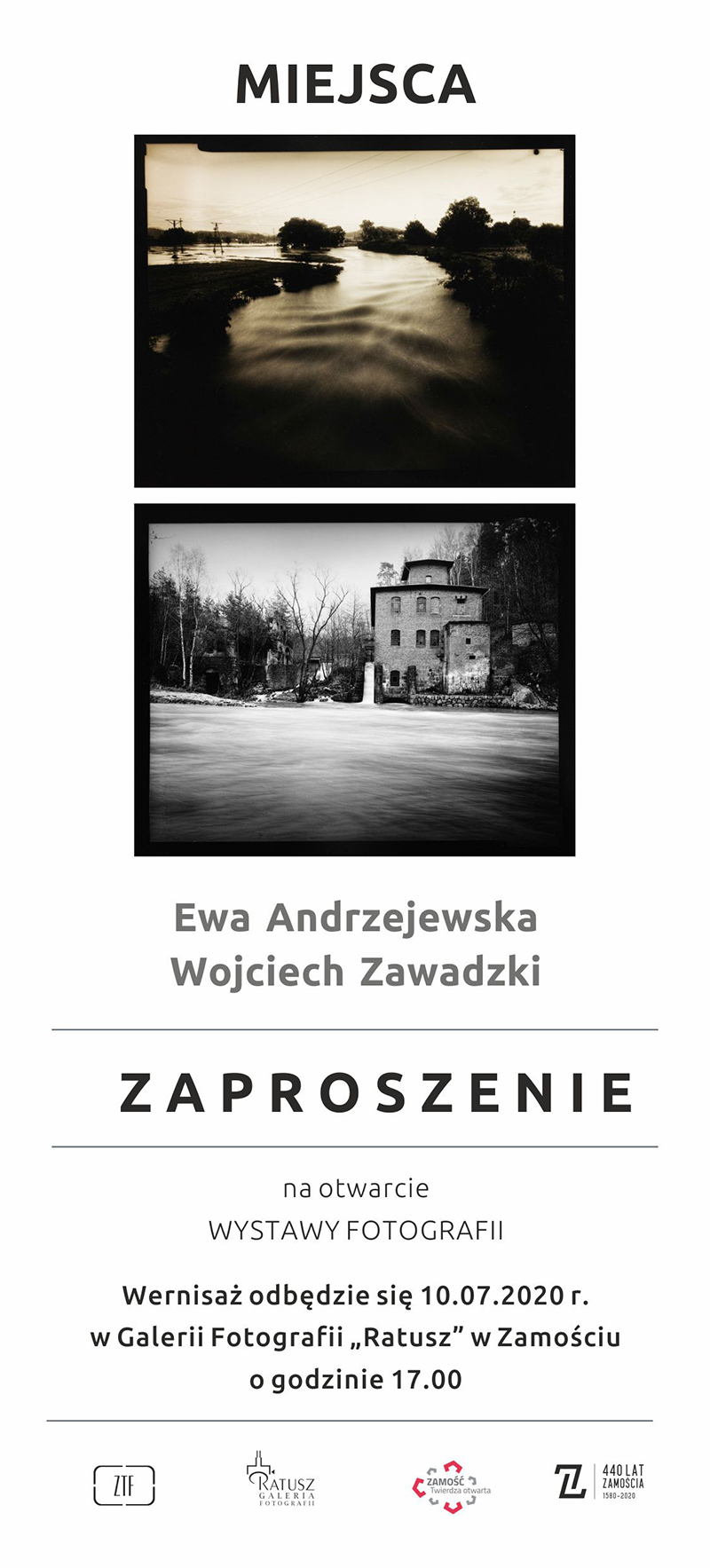 andrzejewska zawadzki zapro "Miejsca" - wystawa fotografii Ewy Andrzejewskiej i Wojciecha Zawadzkiego