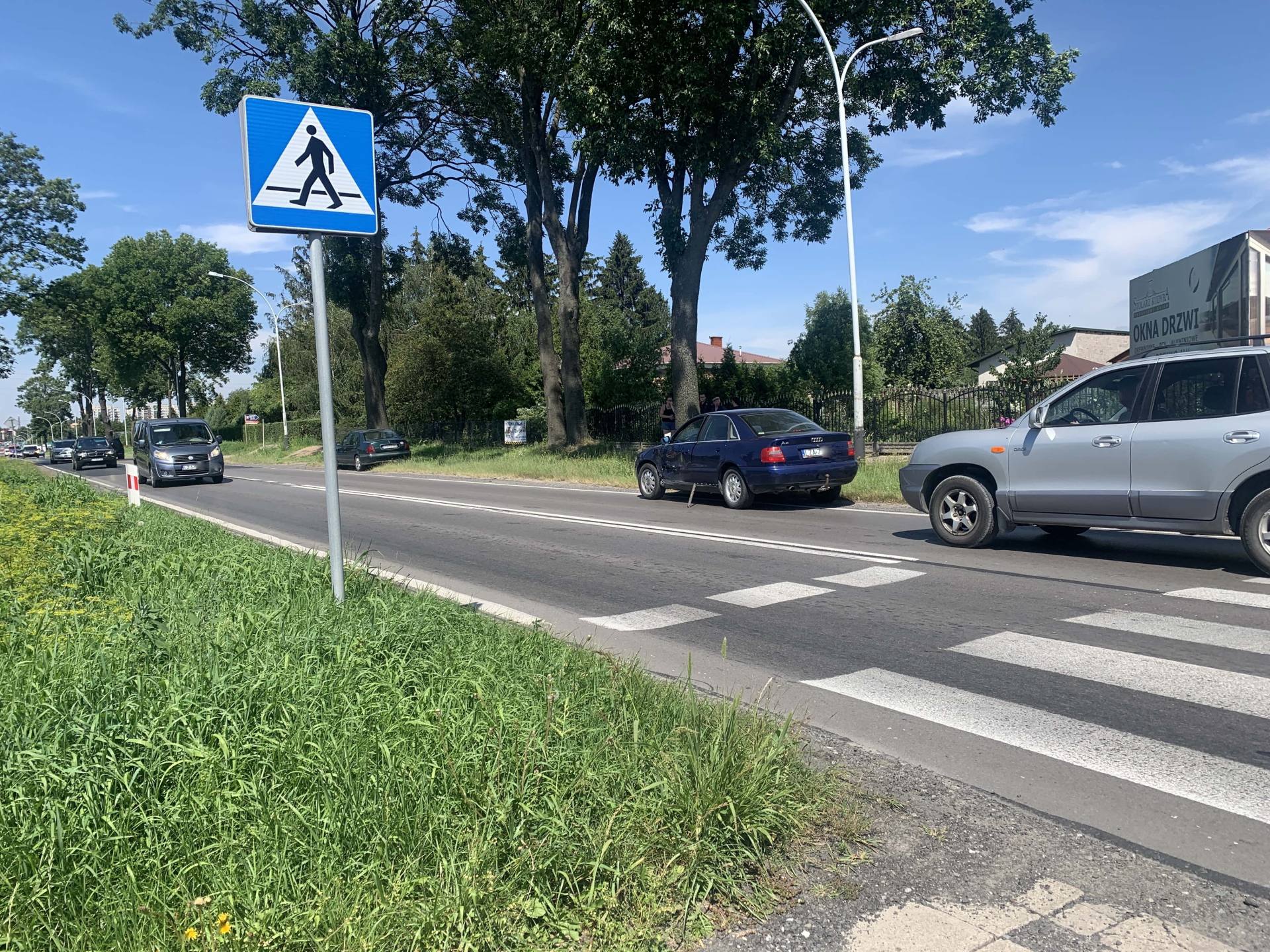 img 0893 Z ostatniej chwili: zderzenie na ulubionym skrzyżowaniu blacharzy. Tworzy się ogromny korek