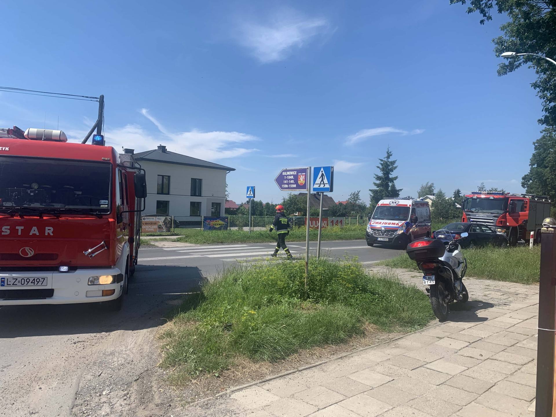 img 0900 Z ostatniej chwili: zderzenie na ulubionym skrzyżowaniu blacharzy. Tworzy się ogromny korek