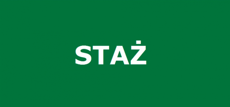 Wolne miejsca na staż