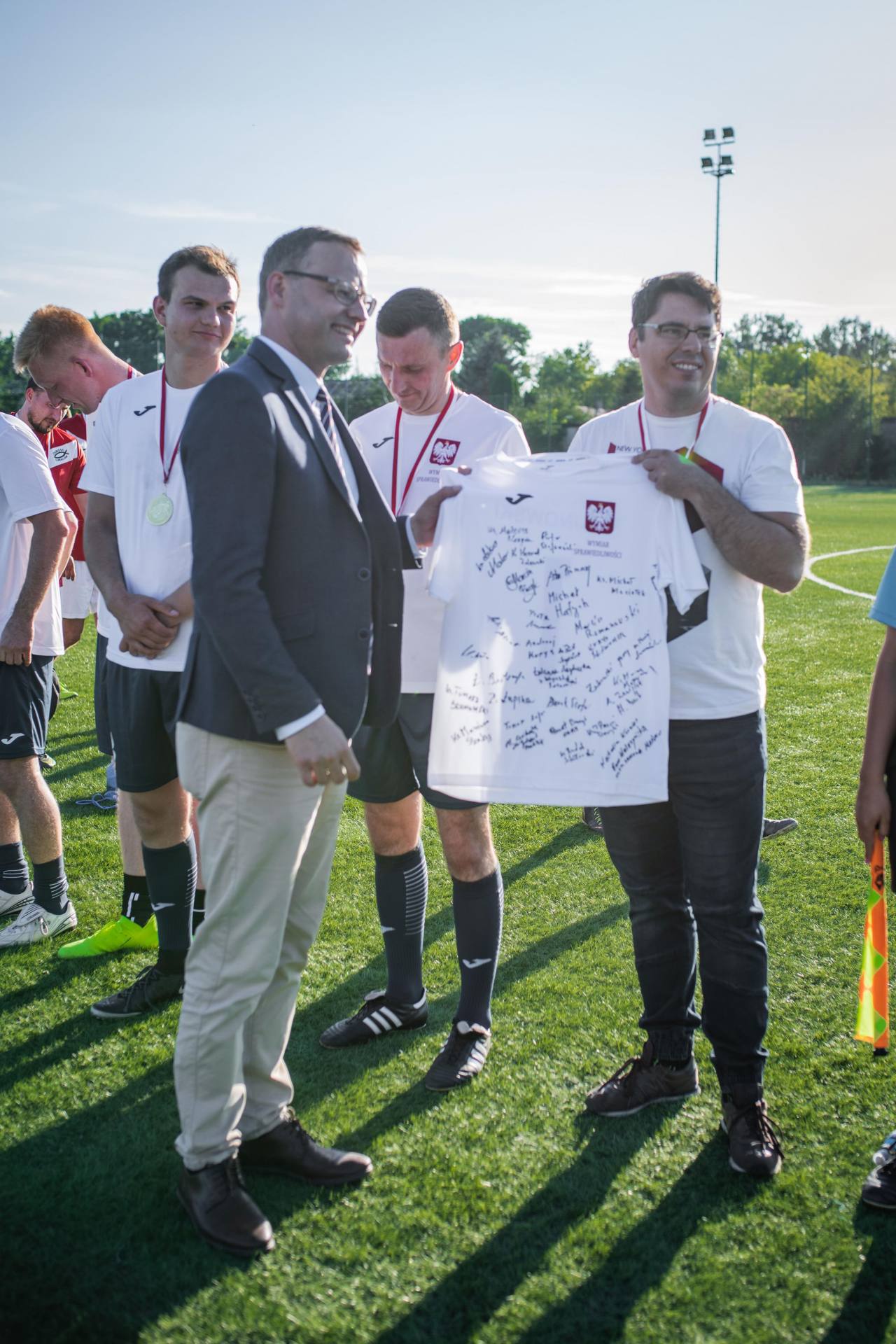 17 copy Zamość: Zagrali dla Franka. Za nami mecz charytatywny o Puchar Wiceministra Sprawiedliwości. [FOTORELACJA]