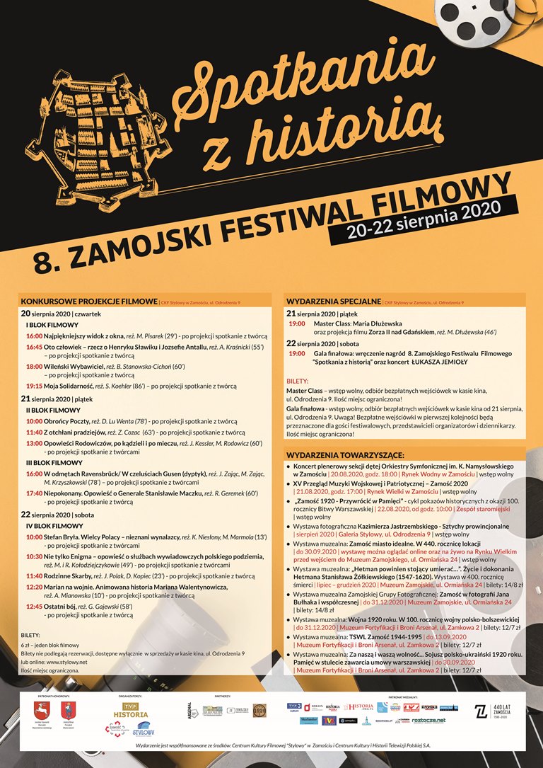 8zff plakat 1 Rozpoczęły się zamojskie „Spotkania z historią”