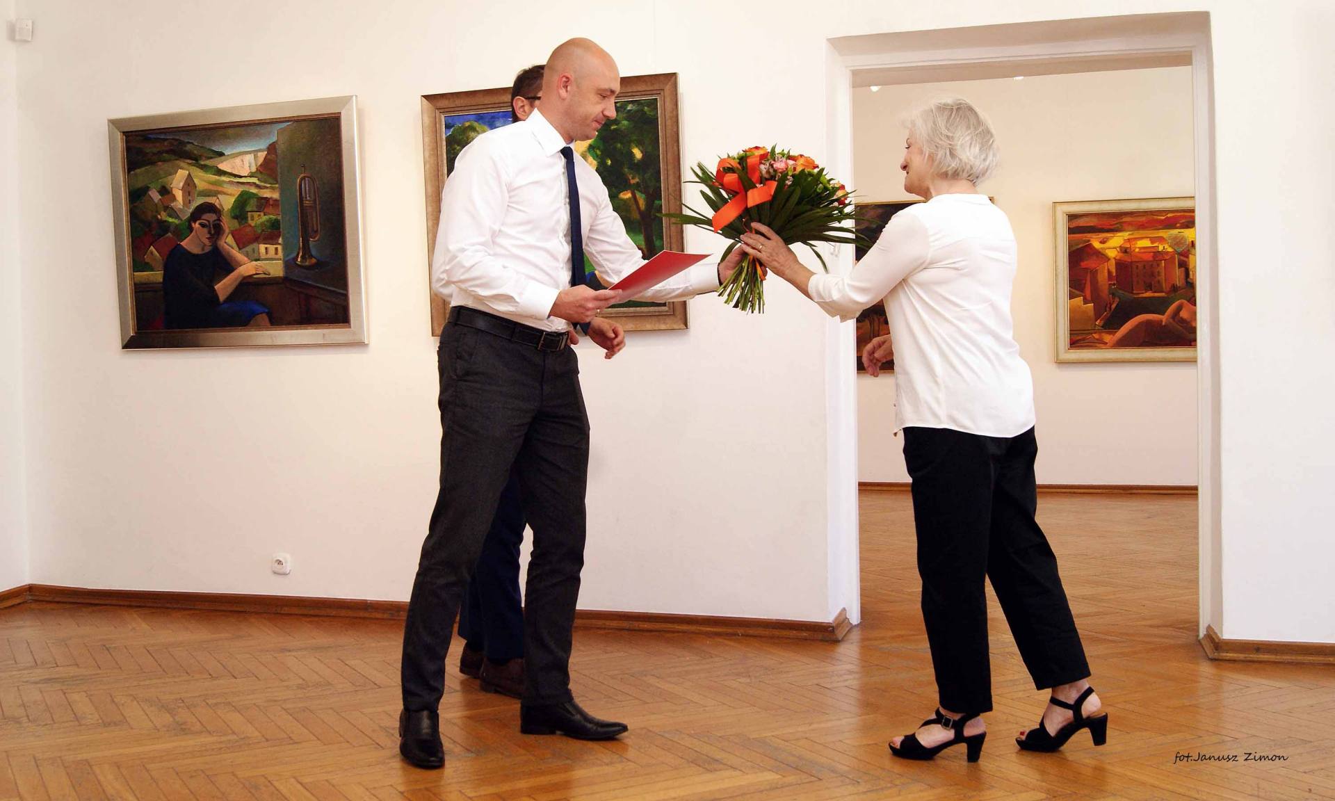 anna karpowicz westner fot janusz zimon 7 "Poza czasem" Anny Karpowicz - Westner. Fotorelacja z otwarcia wystawy