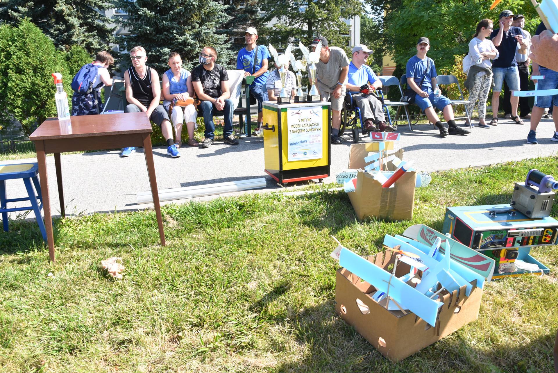 dsc 0330 Dzisiaj odbył się V Mityng Modelarski na Plantach w Zamościu