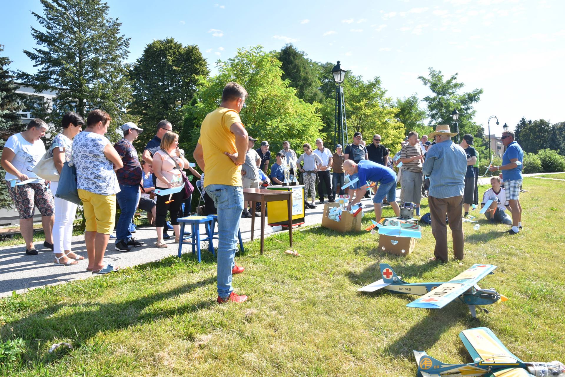 dsc 0331 Dzisiaj odbył się V Mityng Modelarski na Plantach w Zamościu