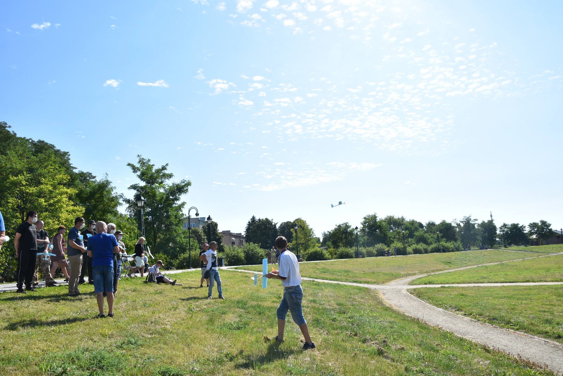 dsc 0338 Dzisiaj odbył się V Mityng Modelarski na Plantach w Zamościu