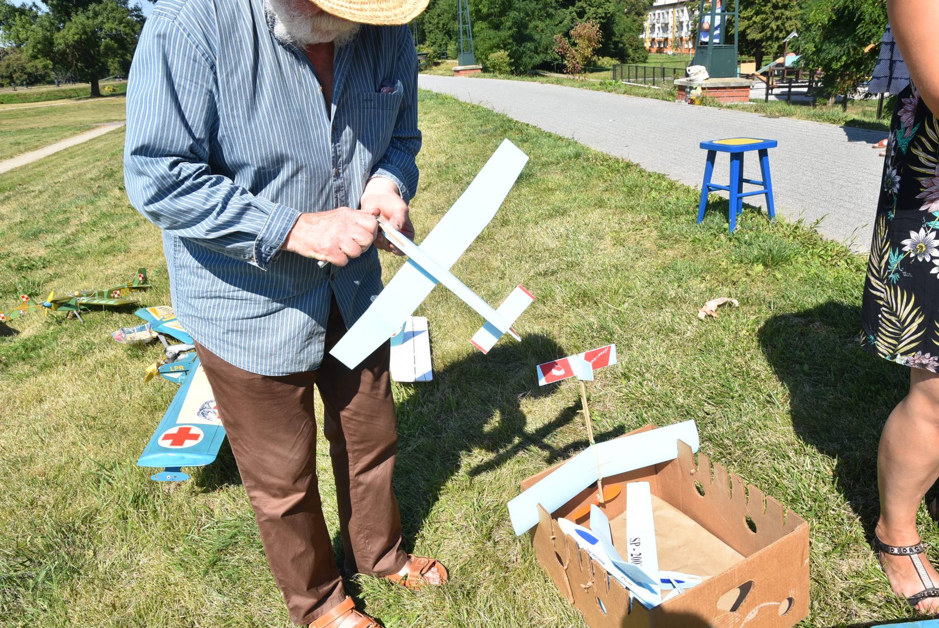 dsc 0395 Dzisiaj odbył się V Mityng Modelarski na Plantach w Zamościu