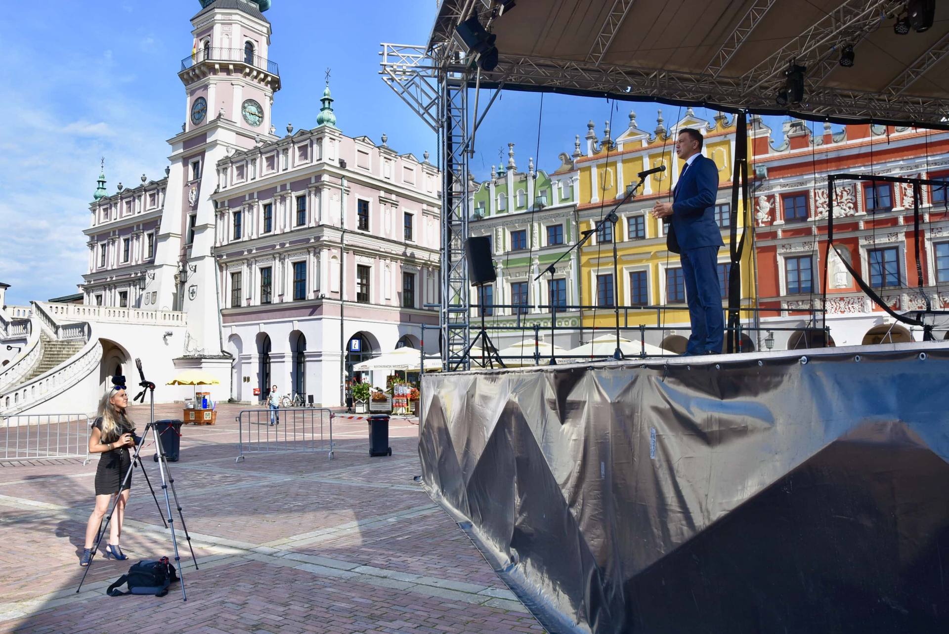 dsc 0414 Żywność prosto od rolnika na Rynku Wielkim w Zamościu. Zobacz zdjęcia i film