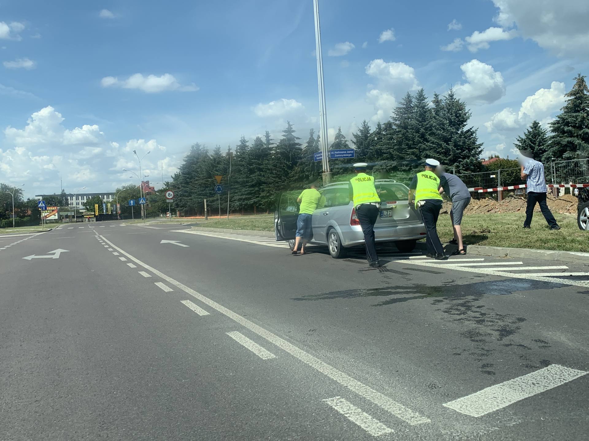 img 1278 Z ostatniej chwili: kolejne zderzenie na RONDZIE przy sądzie