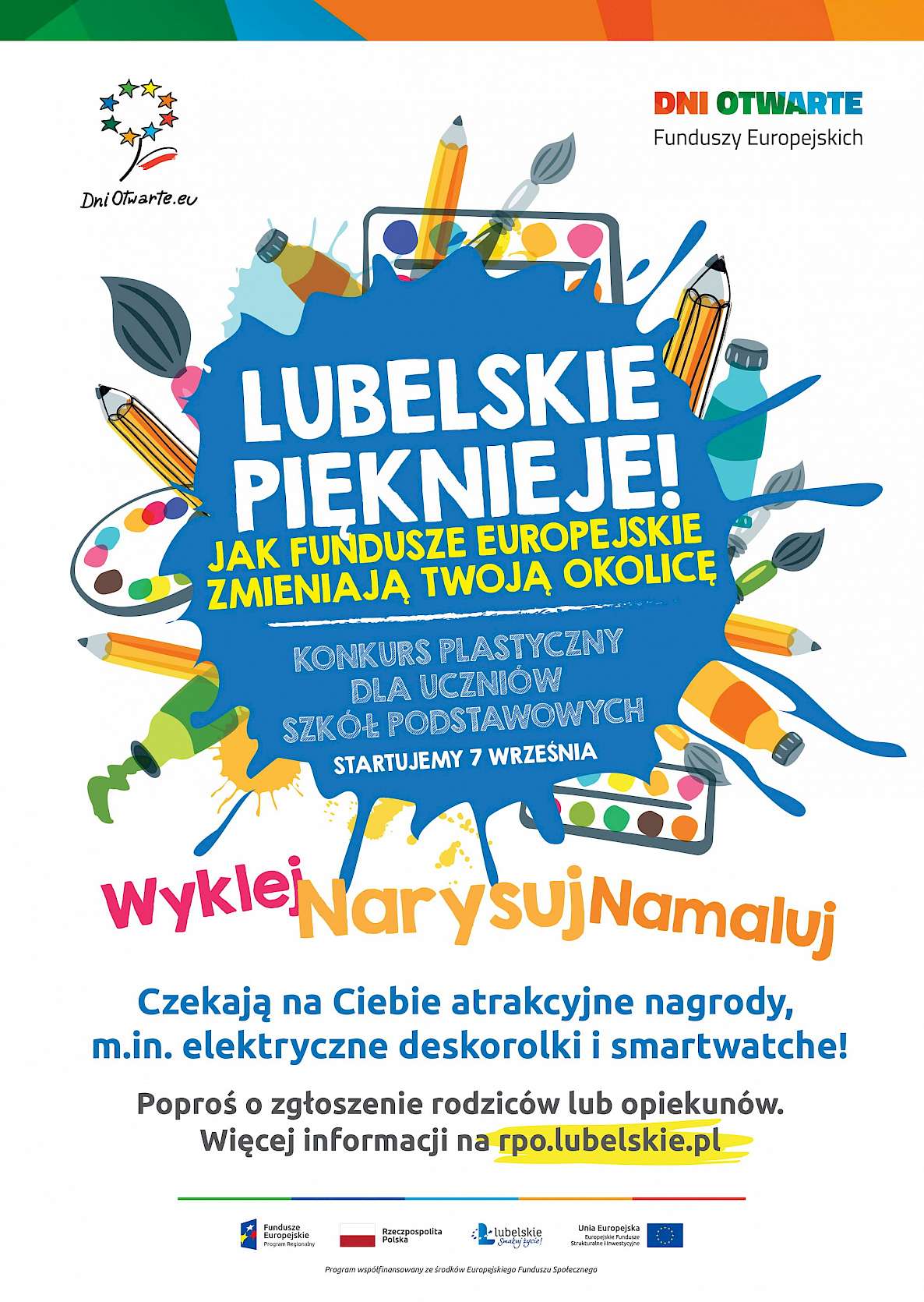 plakat 4 Konkurs plastyczny dla uczniów szkół podstawowych