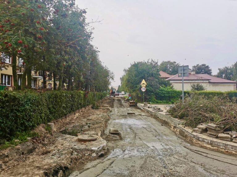 Zamość: Trwa przebudowa kolejnej ulicy