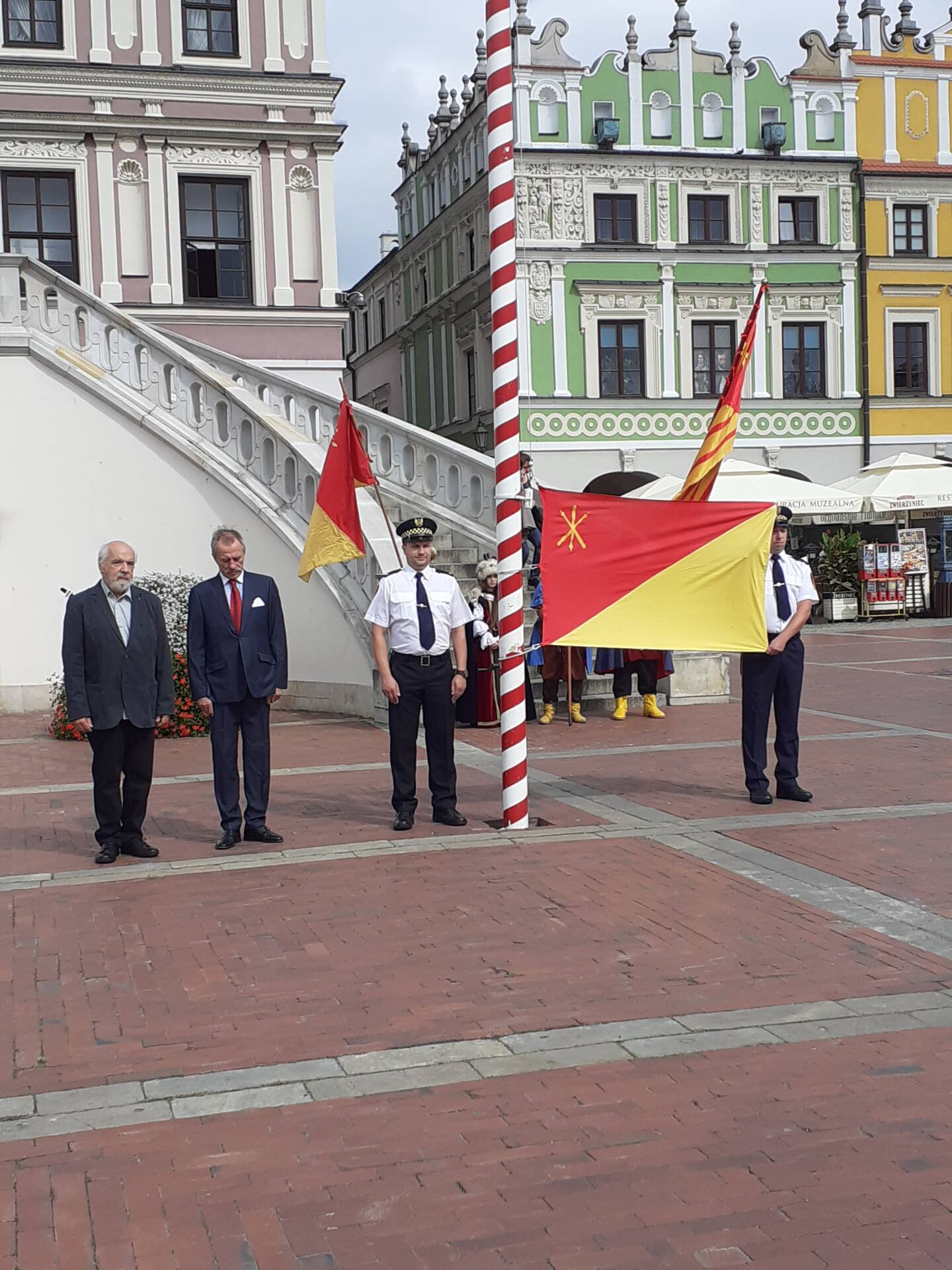 20200910 115258 Zamość świętował dziś 25. rocznicę uchwalenia flagi miejskiej