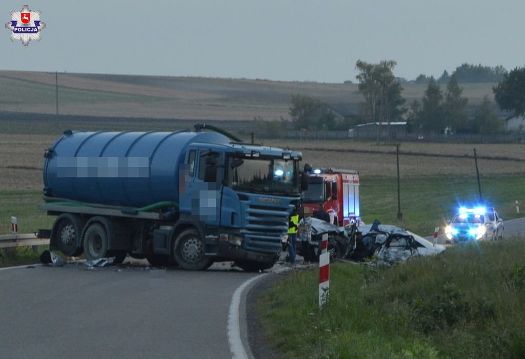 68 174678 Tragiczny wypadek. Zginął mieszkaniec Zamościa.