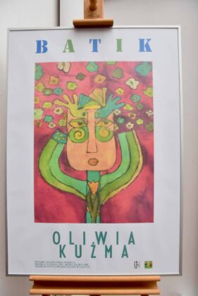 dsc 2375 Otwarcie wystawy pt. "Batik" Oliwii Kuźmy (zdjęcia)
