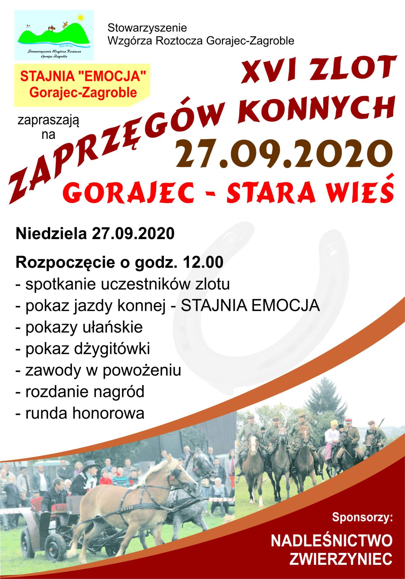 pl 2020 Dla miłośników koni i powożenia. XVI Zlot Zaprzęgów Konnych