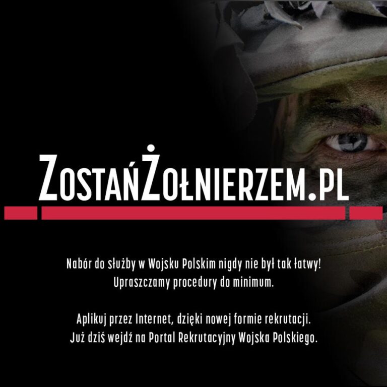 Aplikowanie do Wojska Polskiego przez Internet