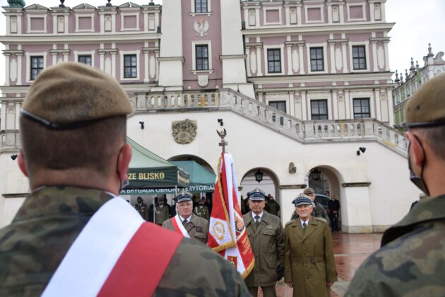 wot 2 Uroczyste obchody święta Wojsk Obrony Terytorialnej w Zamościu