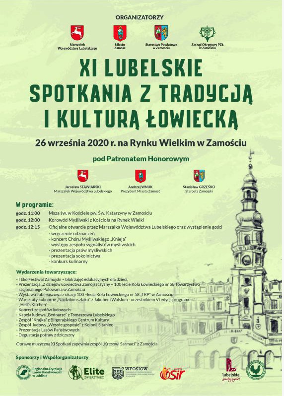 zrzut ekranu 2020 09 25 o 08 56 51 Święto Myśliwych na Rynku w Zamościu