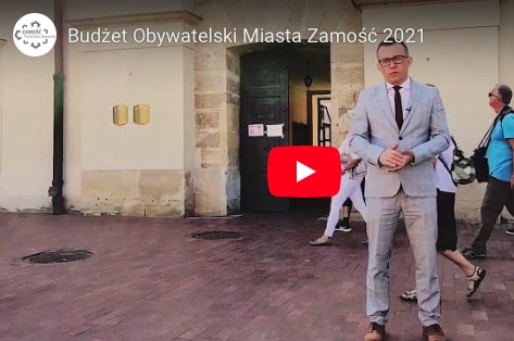 Prezydent Zamościa zachęca do głosowania przez internet w Budżecie Obywatelskim Miasta Zamość