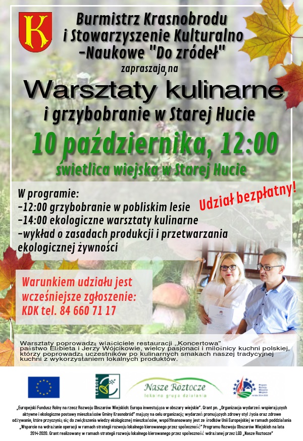 plakat 1 Wspólne grzybobranie