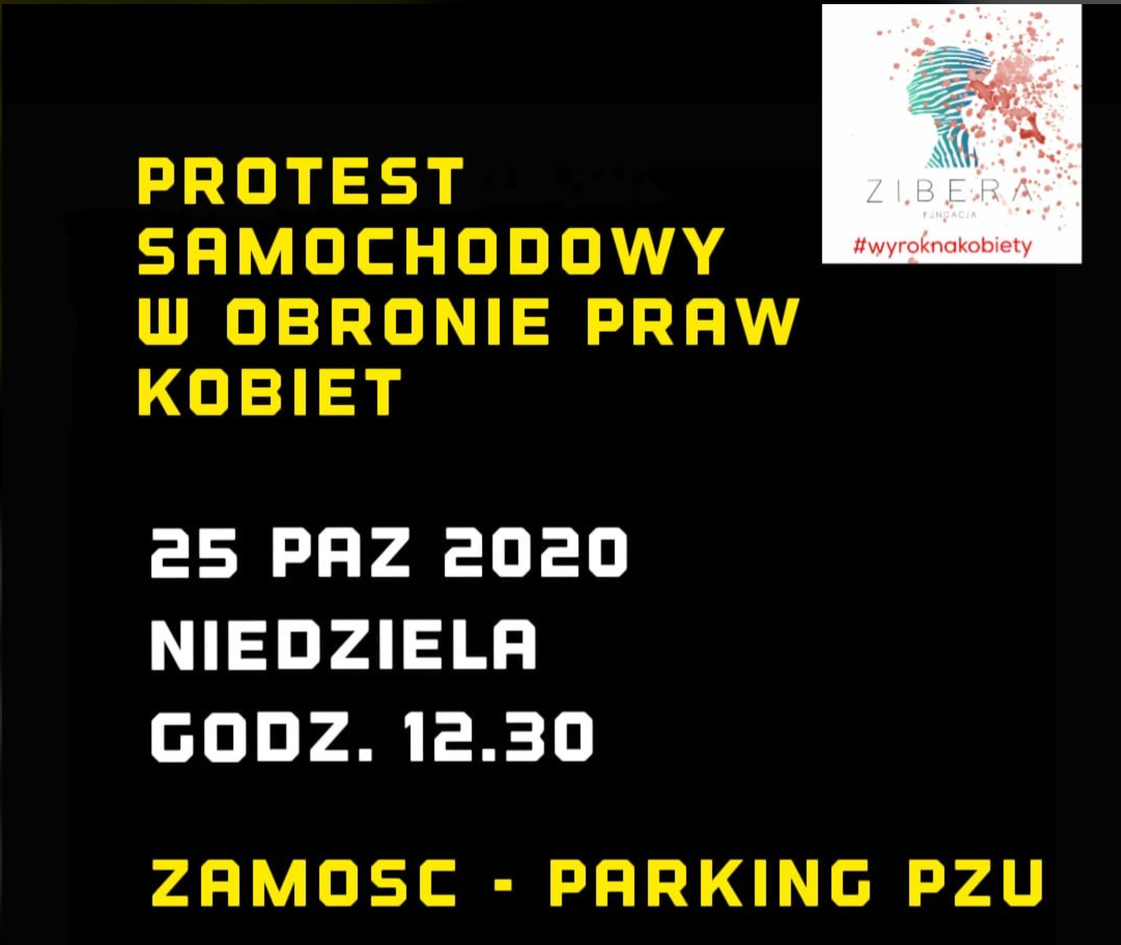 zrzut ekranu 2020 10 25 o 07 09 23 Niedziela. Kolejny protest kobiet w Zamościu!