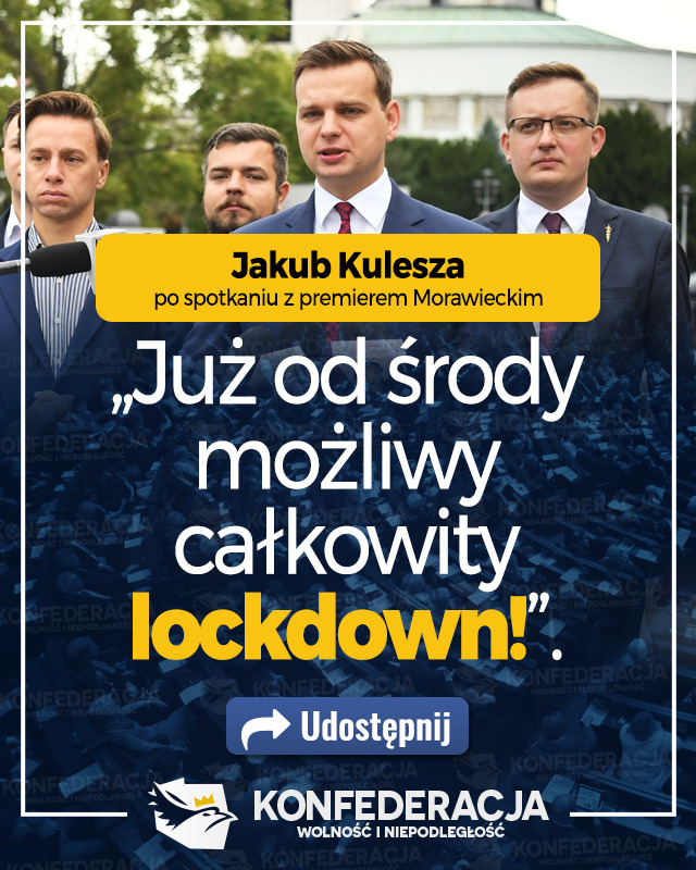 123622392 2443315832641679 8231912528433268423 n Całkowity lockdown od środy?