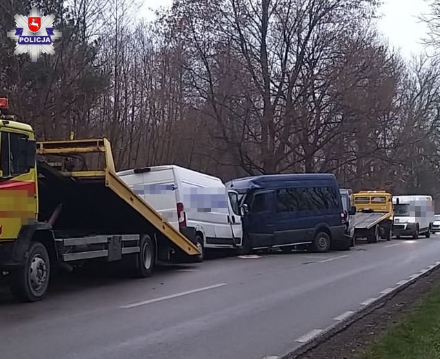 Śmiertelny wypadek z udziałem 3 busów