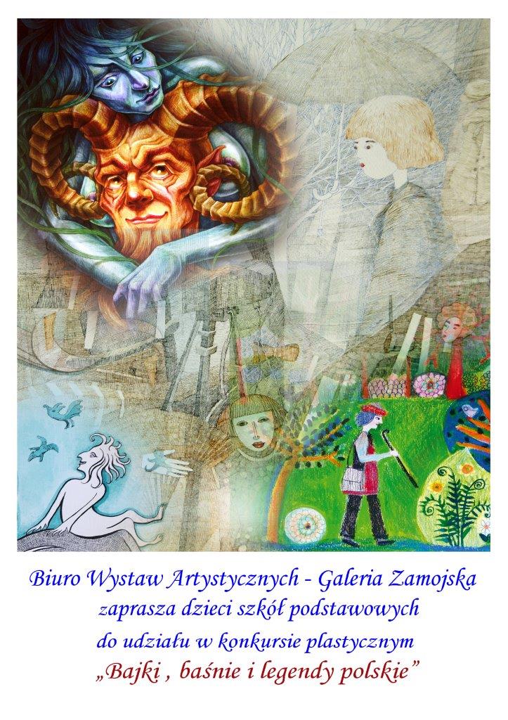 plakat: BWA Galeria Zamojską