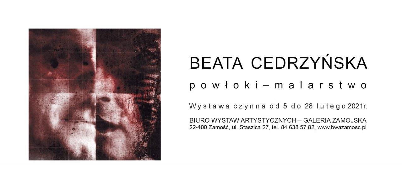 received 208944867589554 "Powłoki" Beaty Cedrzyńskiej w BWA Galerii Zamojskiej.