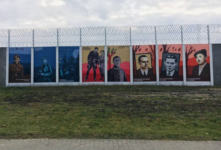 Na Lubelszczyźnie powstały 3 murale ku czci Żołnierzy Wyklętych. Jeden z nich w Zamościu