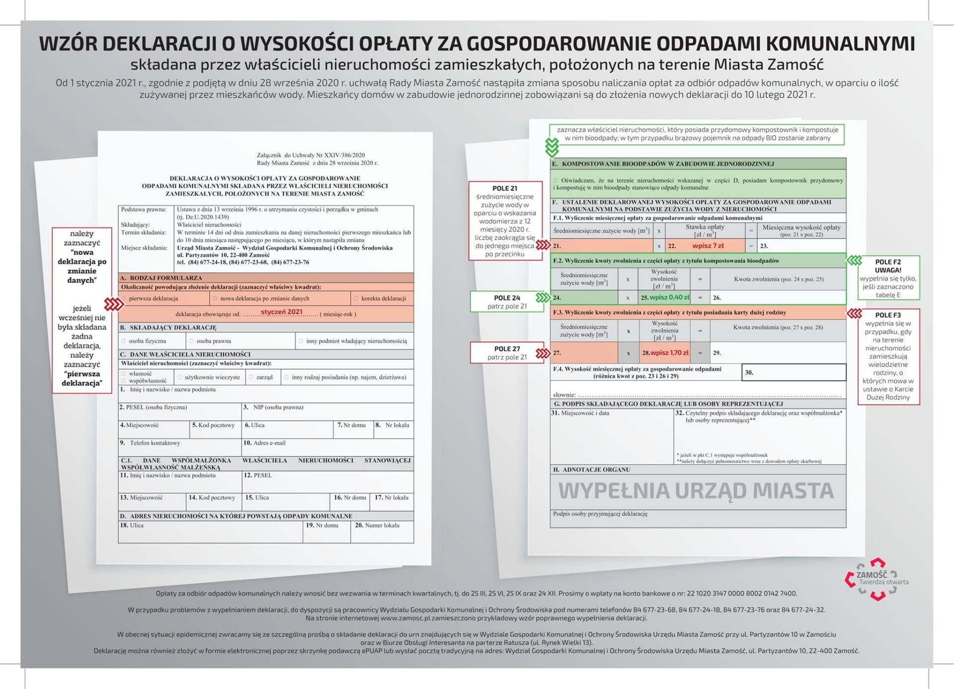 146523517 249422136764471 3538626514063049781 o ZAMOŚĆ: Zbliża się termin złożenia deklaracji 