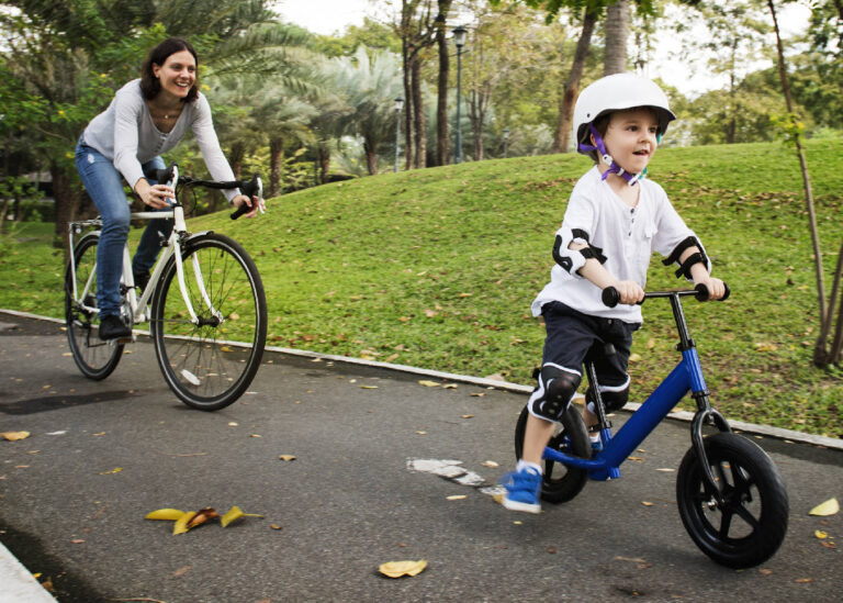 Aktywna wiosna z dzieckiem na rowerze!