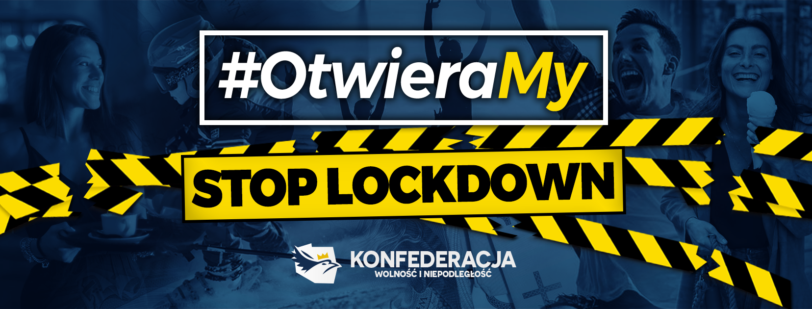 stoplockdown Konferencja prasowa Konfederacji - Zamość #OtwieraMY