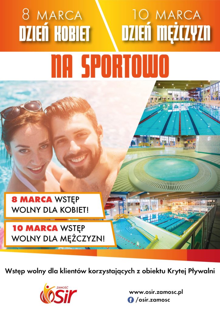 plakat dzien kobiet 02 724x1024 1 ZAMOŚĆ: Panowie popływają za darmo.