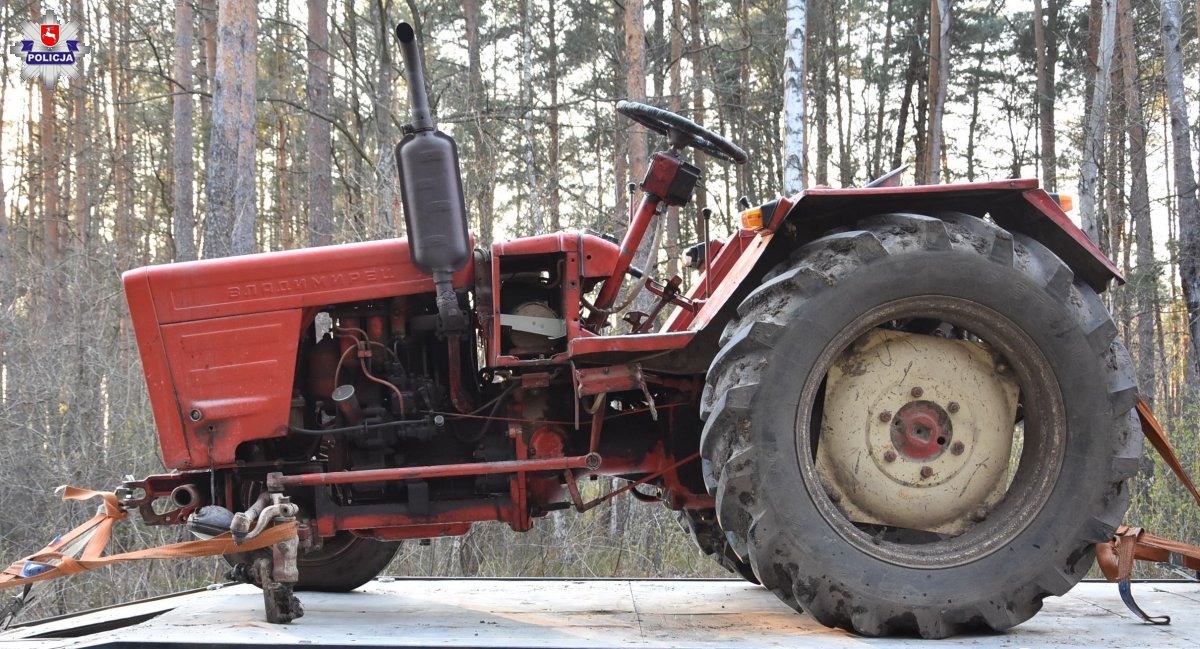 68 184119 Pijany traktorzysta sprawcą kolizji