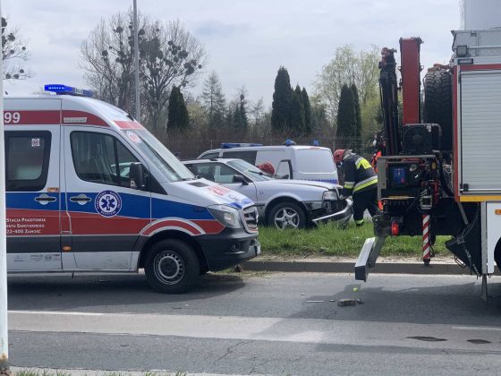 img 8290 UWAGA! Poważny wypadek na ul. Dzieci Zamojszczyzny. Ogromne utrudnienia! [ZDJĘCIA]