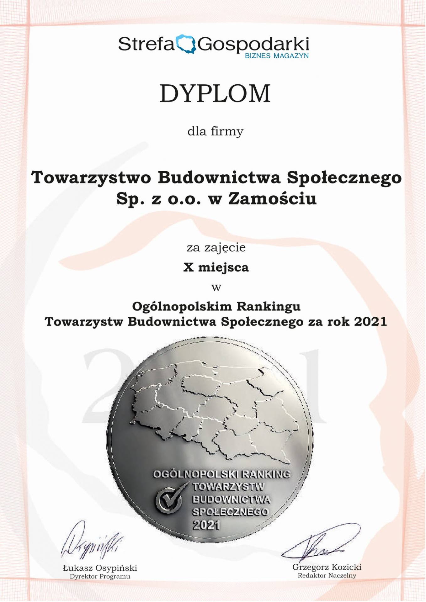 Zamojski TBS wśród najlepszych w Polsce! 1 179830736 307018154338202 7271781031202690925 n Zamojski TBS wśród najlepszych w Polsce!