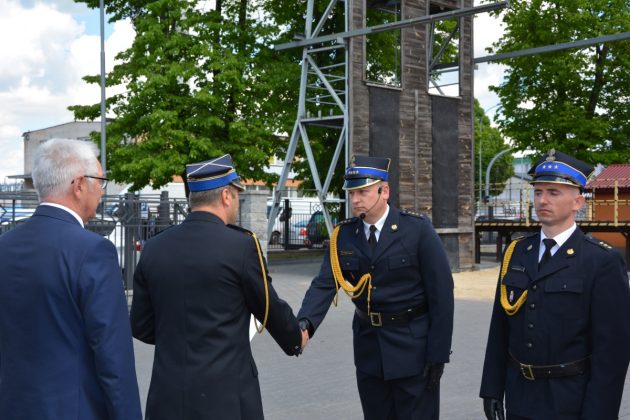 21ds19 Dzień strażaka w Zamościu. Awanse i odznaczenia (zdjęcia)