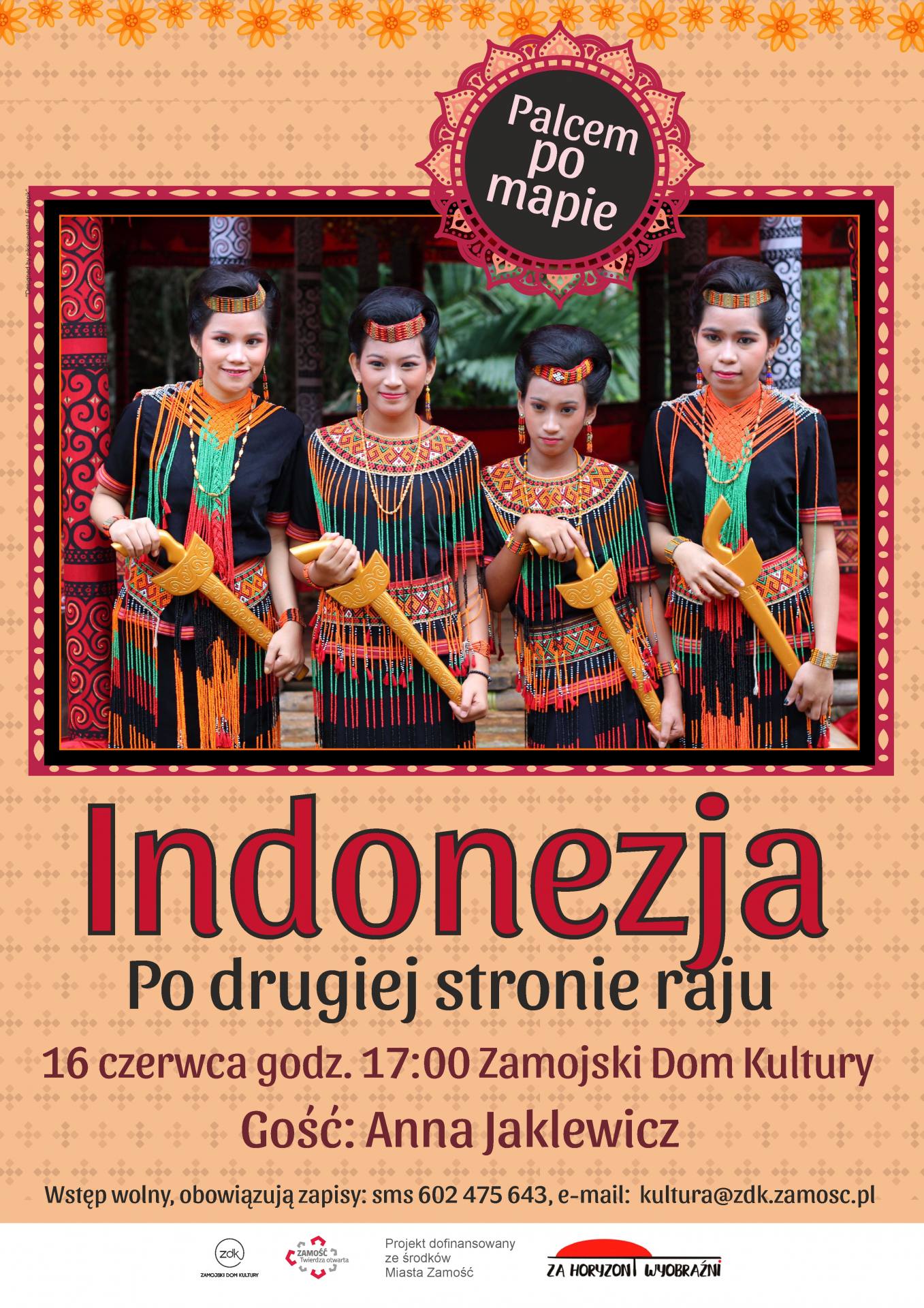 21 za horyzont indonezja afisz Wybierz się w podróż do Indonezji z Zamojskim Domem Kultury