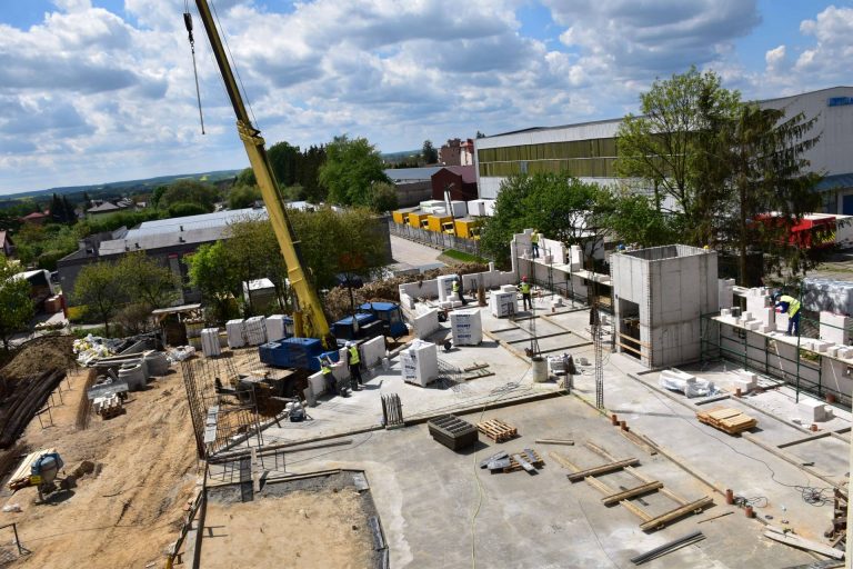Trwa budowa Domu Pomocy Społecznej w Zamościu