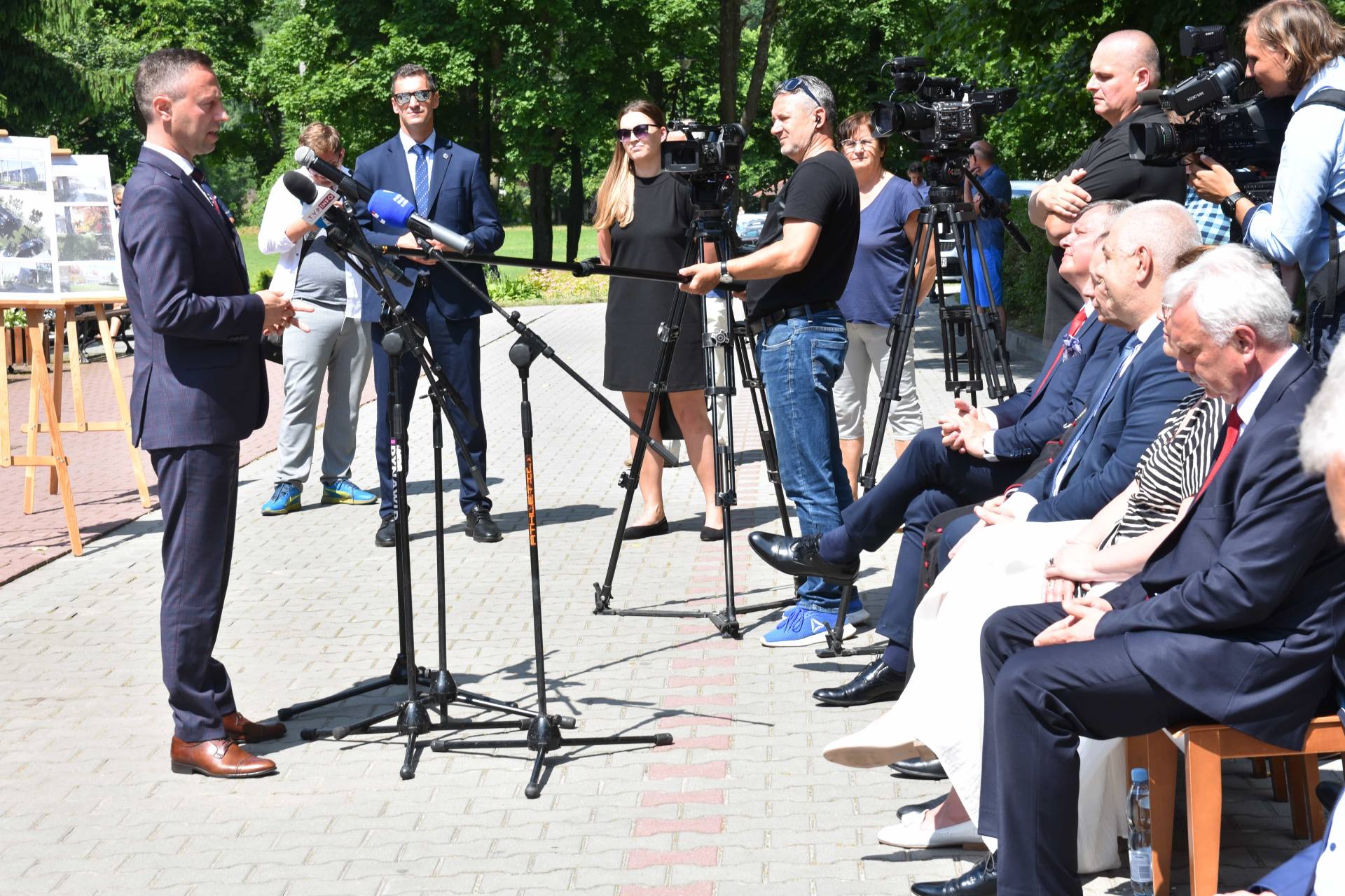 dsc 7561 Za 80 mln zł rozbudowane zostanie sanatorium w Krasnobrodzie.