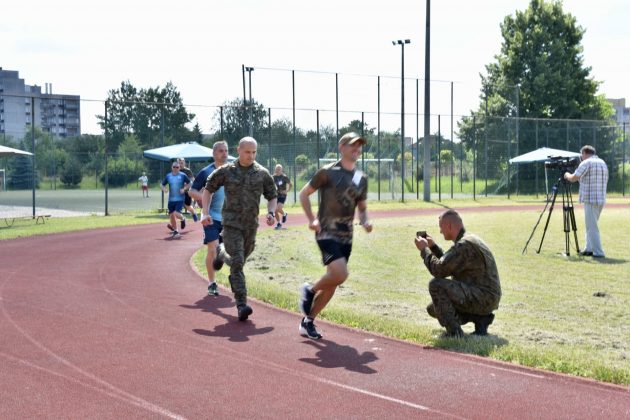 dsc 7723 Mundurowi pobiegli dla PSONI Koło w Zamościu