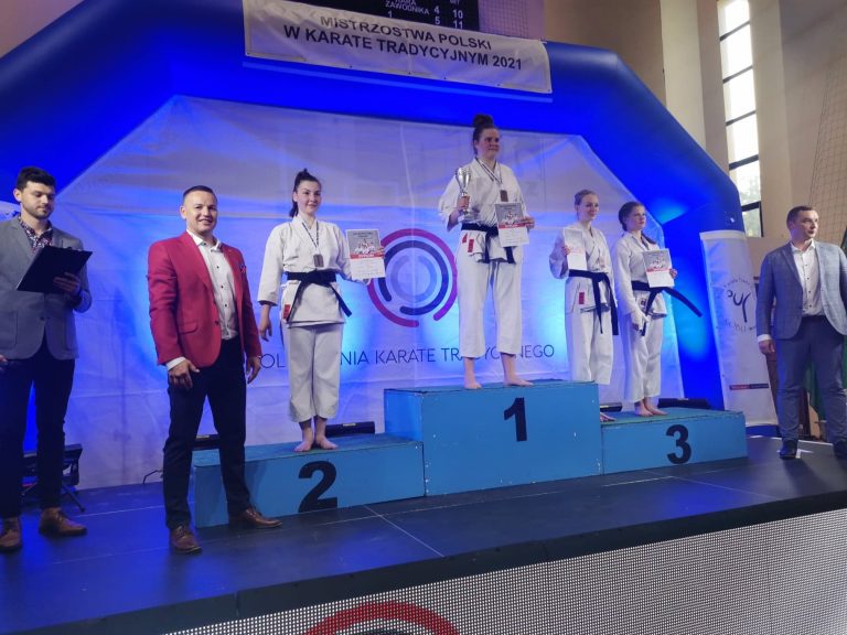Karatecy Zamojskiego Klubu Karate Tradycyjnego w Zamościu na podium Mistrzostw Polski! [ZDJĘCIA]