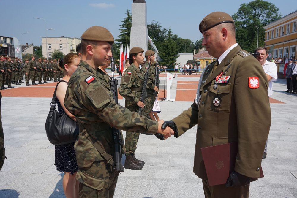 2 lbot przysiega zamosc 11072021 5 Nowi Terytorialsi zaprzysiężeni w Zamościu