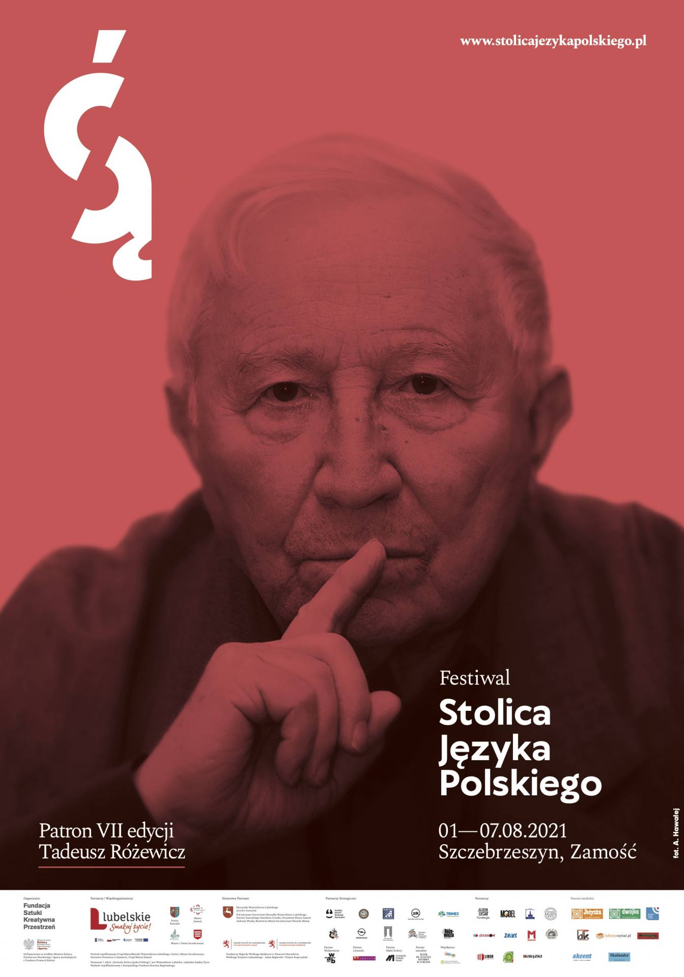 fsjp 2021 plakat Wnuczka Tadeusza Różewicza na festiwalu - Publikujemy szczegółowy program