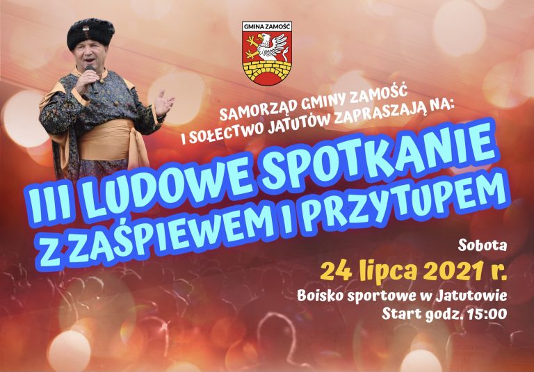 III ludowe spotkanie z zaśpiewem i przytupem już w najbliższą sobotę