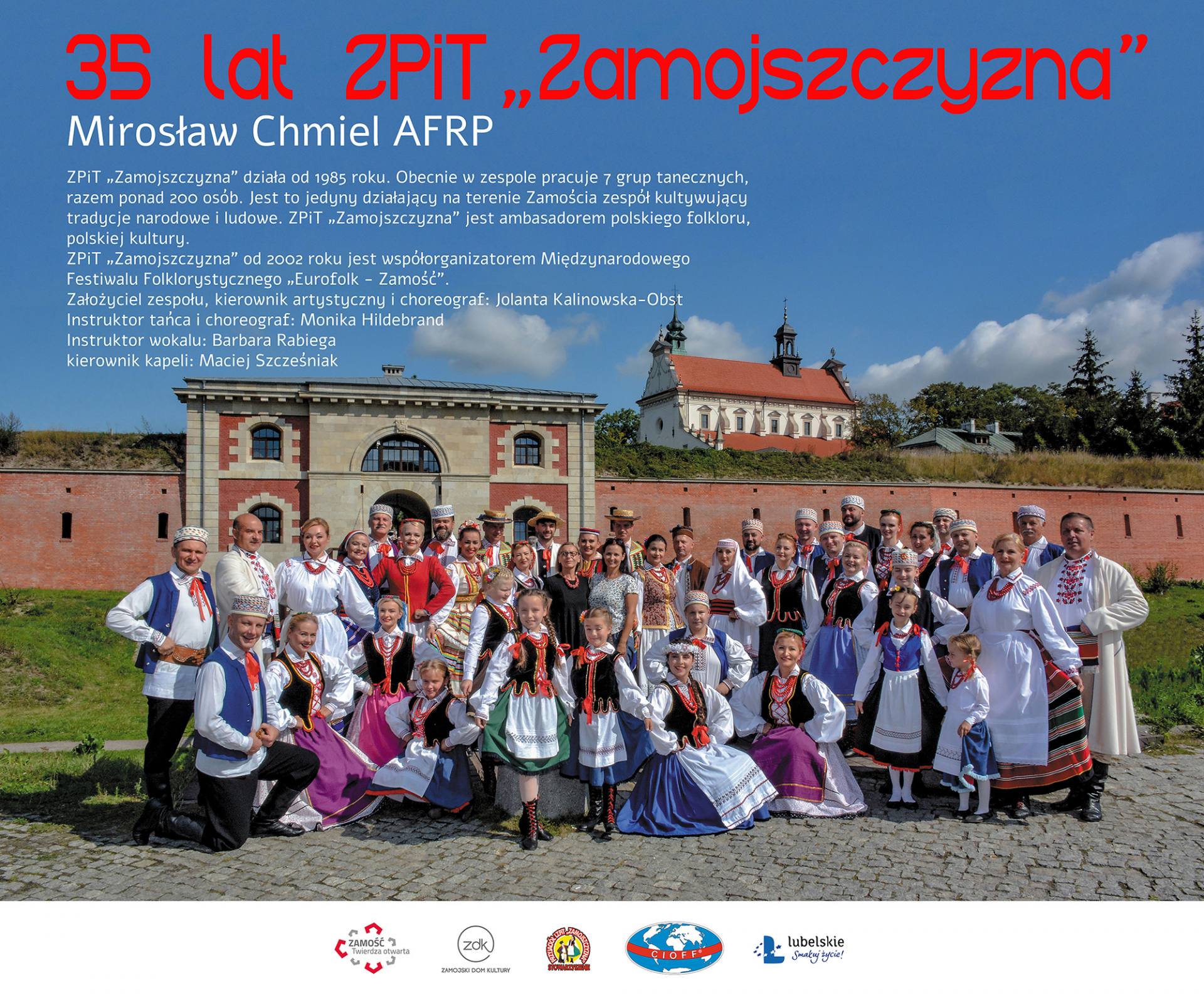 120x100 plakat zpit zm ZAMOŚĆ: Wystawa "35 lat ZPiT Zamojszczyzna"