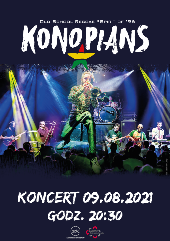 na strone ZAMOŚĆ: Koncert zespołu KONOPIANS