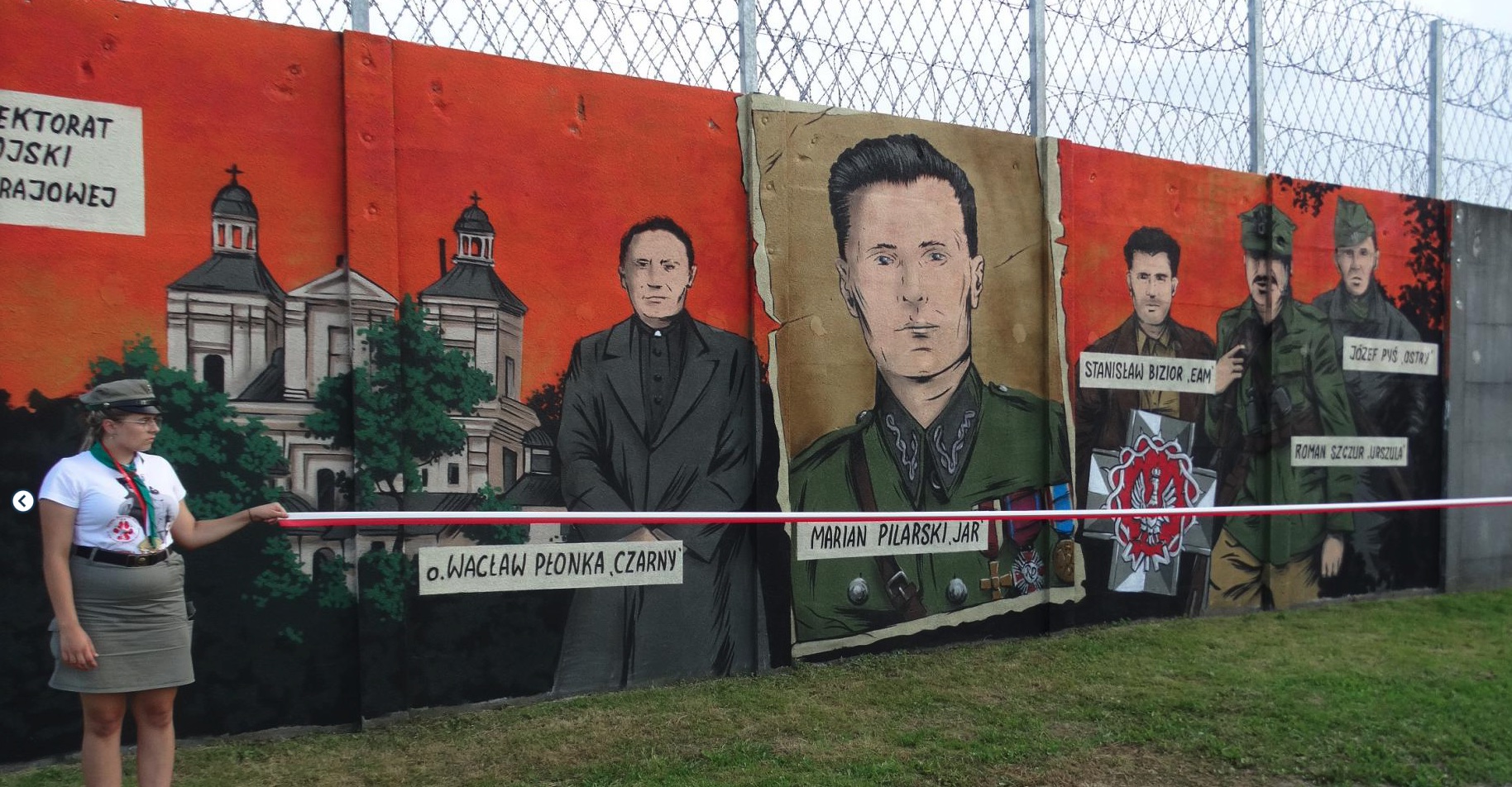 zrzut ekranu 2021 08 18 o 114339 ZAMOŚĆ: Kolejny patriotyczny mural odsłonięty