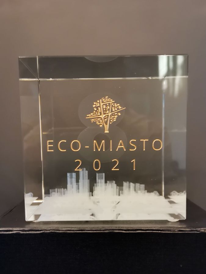 12891b Miasto Zamość laureatem konkursu ECO-MIASTO